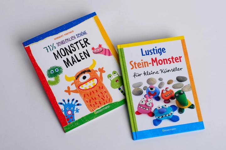 Produktbild 71 ½ schrecklich schöne Monster malen. Lustige Ungeheuer Schritt für Schritt selber zeichnen. Für (Deutsch, Norbert Pautner, 2019)