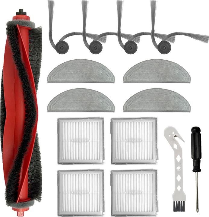 Produktbild Roboparts Zubehör-Set für Roborock Q10 S5 / Q10 X5 / Q10V