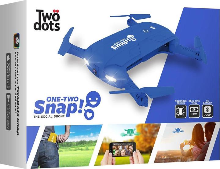 Immagine prodotto Two Dots Twodots ONE-TWO SNAP Blu 4 rotori 1 MP (1 Mpx)
