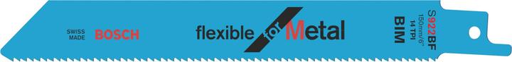 Produktbild Bosch Professional Zubehör Säbelsägeblatt S 922 BF, Flexible for Metal, 25er-Pack