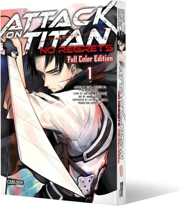 Produktbild Attack On Titan - No Regrets Full Colour Edition 1 (Deutsch, Hajime Isayama, 2018)