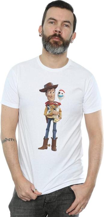 Immagine prodotto Disney Toy Story 4 Woody And Forky Maglietta Uomo (L)