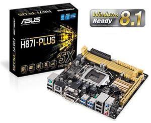 Actual product image ASUS H87i-Plus (LGA 1150, Intel H87, Mini-ITX)