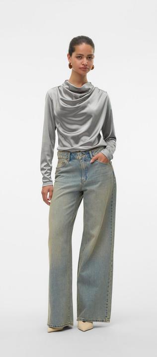Actual product image Vero Moda VMREMY Mid Rise Weiter Beinschnitt Jeans Weit geschnitten (W31/L32)