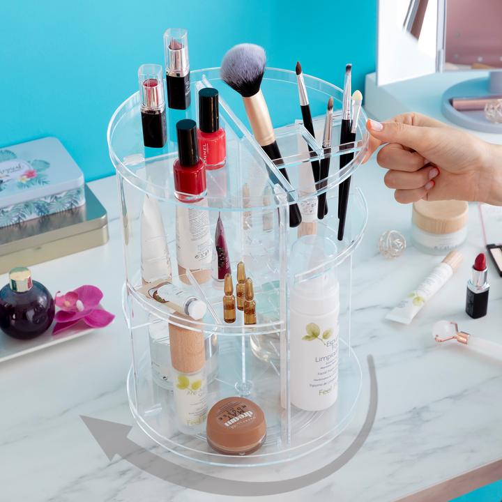 Actual product image InnovaGoods Rotating make-up organiser