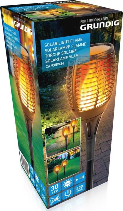 Produktbild Grundig Solarlampe "Flame"