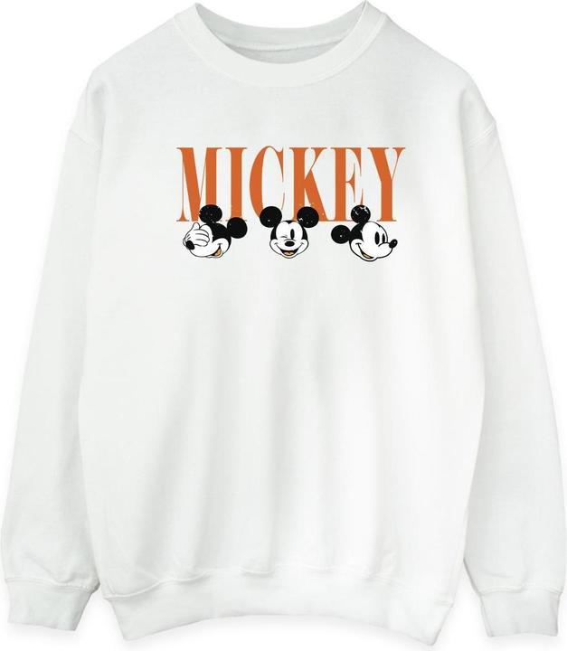 Disney Mickey Mouse Faces Sweatshirt (XL)