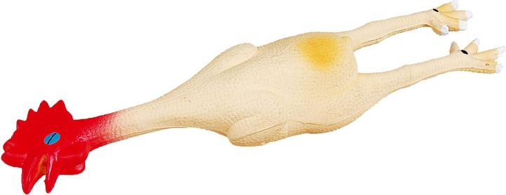 Image du produit Swisspet Poulet en latex avec couineur 46cm (Jouet alimentaire pour chien)