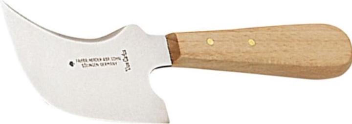 Image du produit HP Autozubehör Couteau à plomb Don Carlos Longueur de lame 100 mm Quart de lune Manche en bois clair