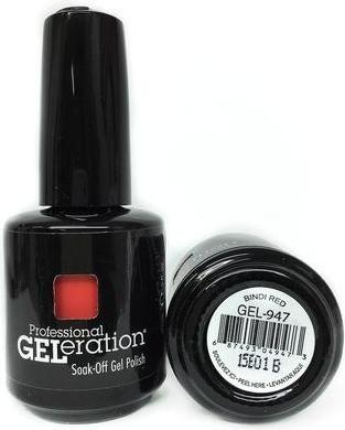 Actual product image Jessica Cosmetics GELeration Bindi Red Gel Nail Polish (Gel-Effect Nail Polish)