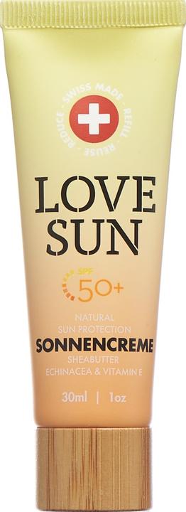ReUseMe LOVE SUN Sonnencreme LSF 50 natürlich parfumfrei nanofrei Creme (Sonnencreme, SPF 50, 30 ml)