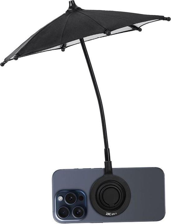 Actual product image JJC SPU 1 Magnetic Phone Umbrella Black