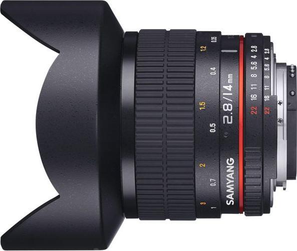Image du produit Samyang 14mm f/2.8 ED AS IF UMC - Nikon F (Nikon F, Plein format)