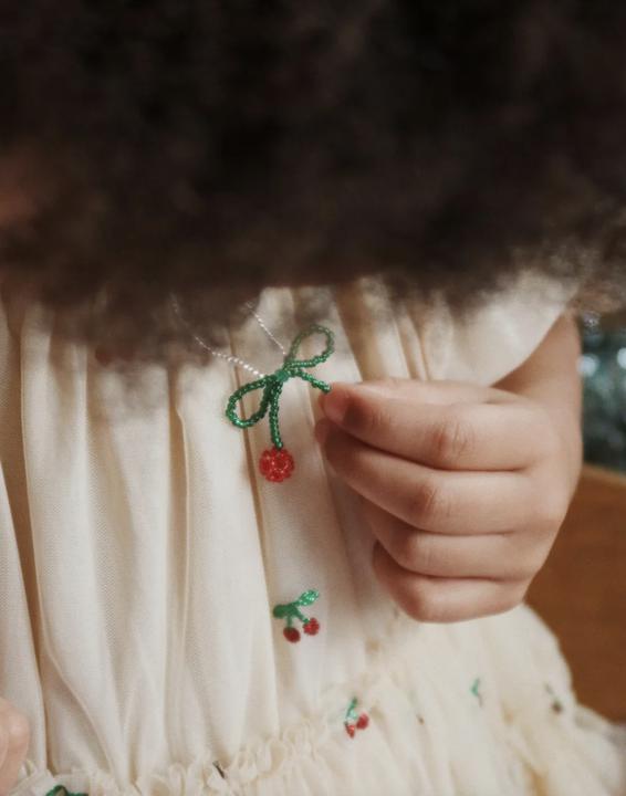 Immagine prodotto Konges Slojd Collana e bracciale perlato Cherry (PET)