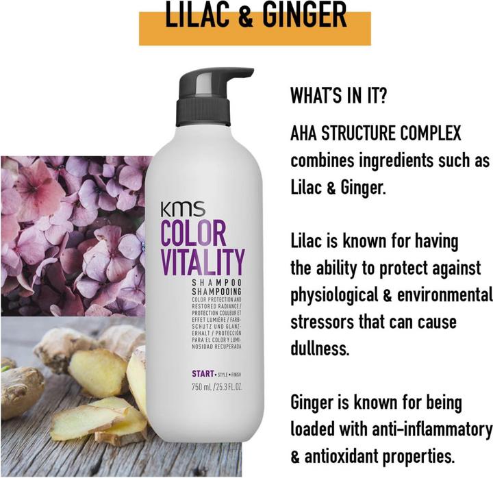 Immagine prodotto KMS California Colorvitality Blonde Shampoo 750 ml (750 ml, Shampoo liquido)