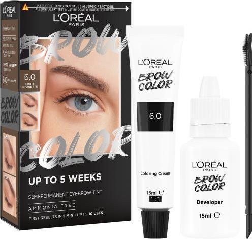 Produktbild L'Oréal Paris Brow Color Semi-Permanent Eyebrow Tint (6.0 Light Brunette)