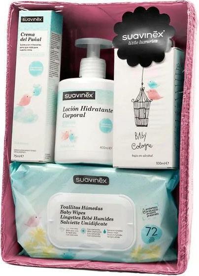 Produktbild Suavinex Baby-Kosmetik-Korb für Mädchen 4 Stück