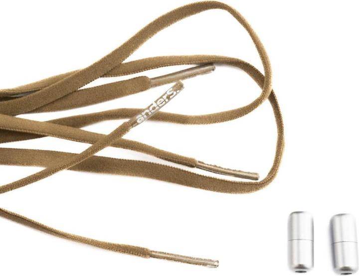 Anders. Schnürsenkel elastisch mit Schraubverschluss