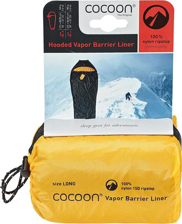 Actual product image Cocoon Vapor Barrier Liner Inlet Ripstop Nylon Large (225 cm)
