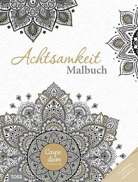 Produktbild Achtsamkeit Malbuch mit Zitaten