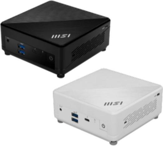 Actual product image MSI PC CUBI 5 I5 8G 512G BK W11P ED I5-1235U SSD M.2+2,5 BLACK WIN EDU (Intel Core i5-1235U, 8 GB, 512 GB, Intel Iris Graphics)