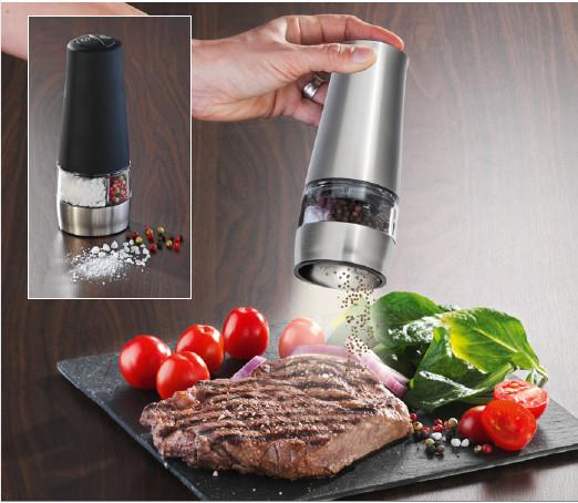 Immagine prodotto Wenko Mulino elettrico con luce LED 2 in 1 (Pepe, Sale)