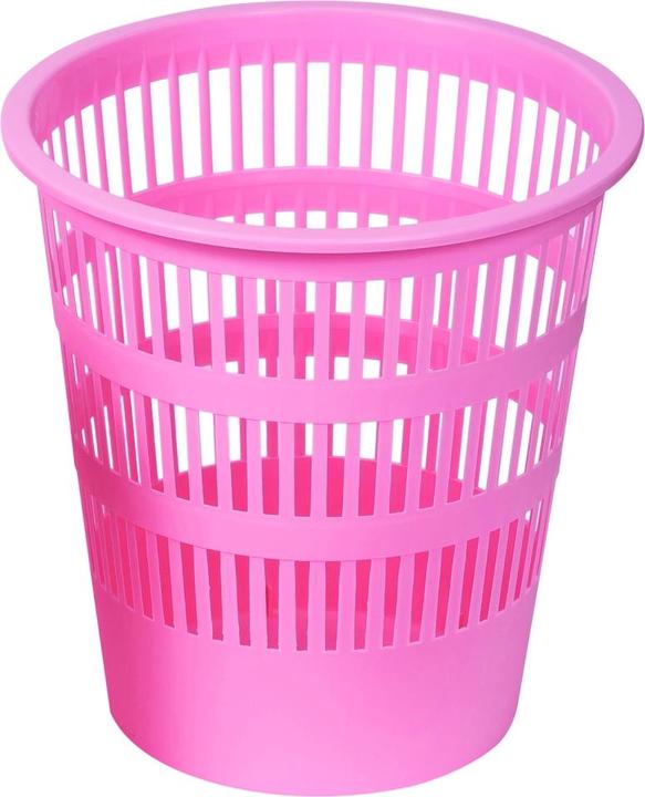 Produktbild Donau Life abfalleimer, durchbrochen, 12l, pastell, rosa (12 l)