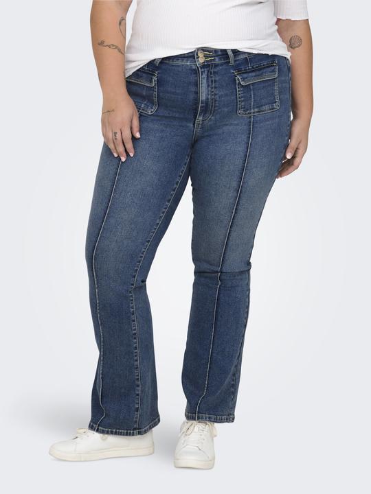 Produktbild Only CARSALLY Mittlere Taille Ausgestellt Jeans Flared fit jeans (54)