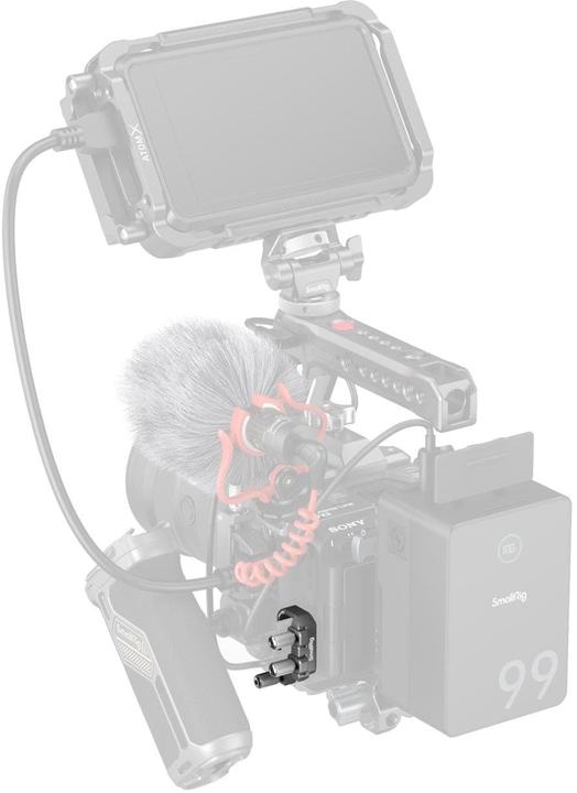 Image du produit SmallRig USB-C&MULTI Cable Clamp for Sony FX3 / FX30 HawkLock Quick Release Cages 4829 (Câble)