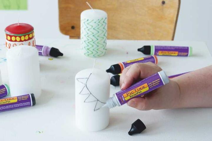 Produktbild Kreul PicTixx KerzenPen, Kerzenmalstift, 29 ml (Hellgrün, 29 ml)