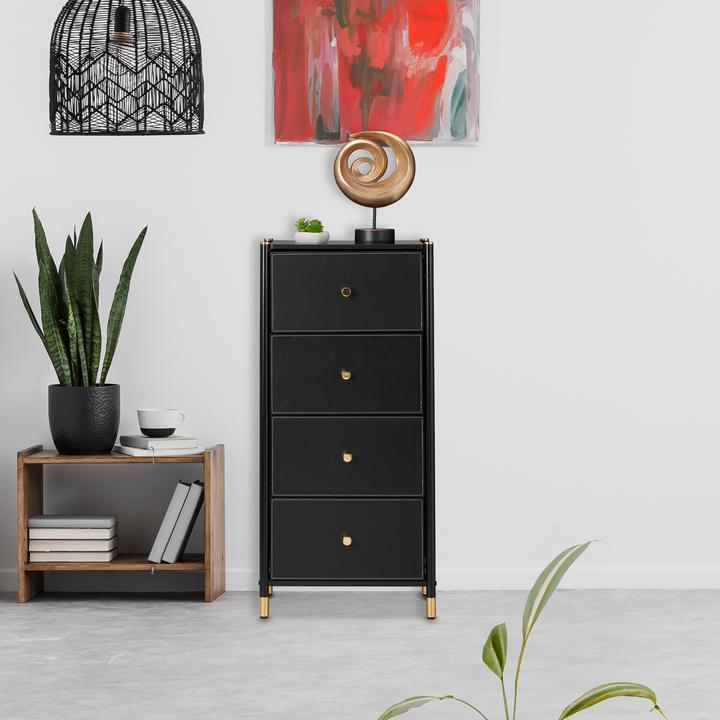 Actual product image Relaxdays Hallway chest of drawers (46 x 30 x 98.5 cm)