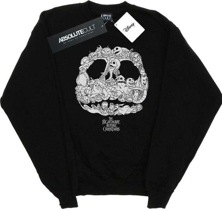 Disney Nightmare Before Christmas Jack Skellington JackOLanterns Sweatshirt (S)