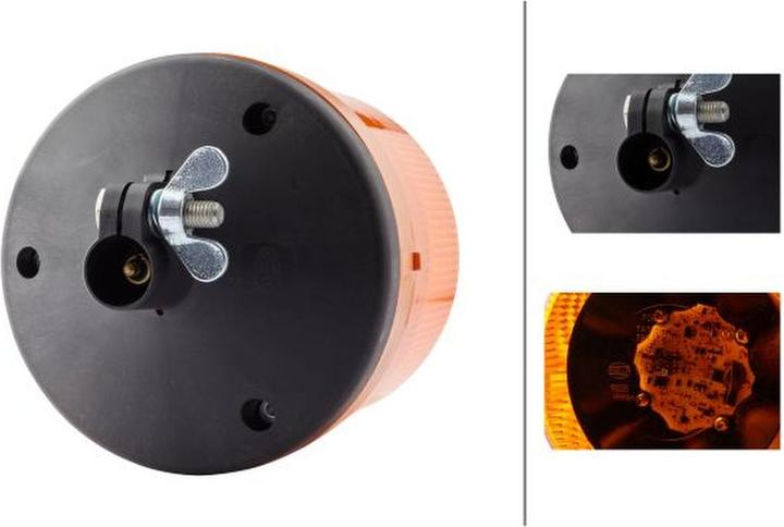 Produktbild Hella Rundumkennlicht LED für DAF VAN HOOL KOMATSU SANY
