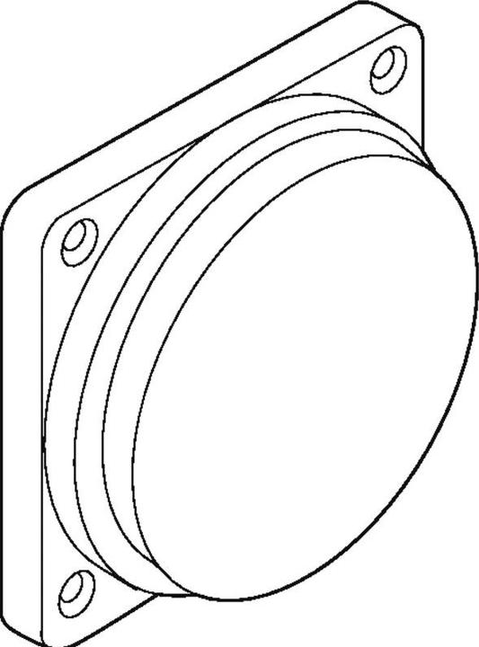 Produktbild Geze Mag Plate Type C Spring115954Compo 115954 (Indoor)