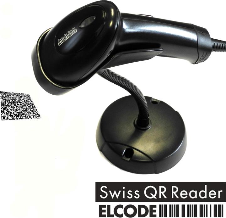Produktbild Elcode Swiss QR Reader (1D-Barcodes, 2D-Barcodes, QR-Code)