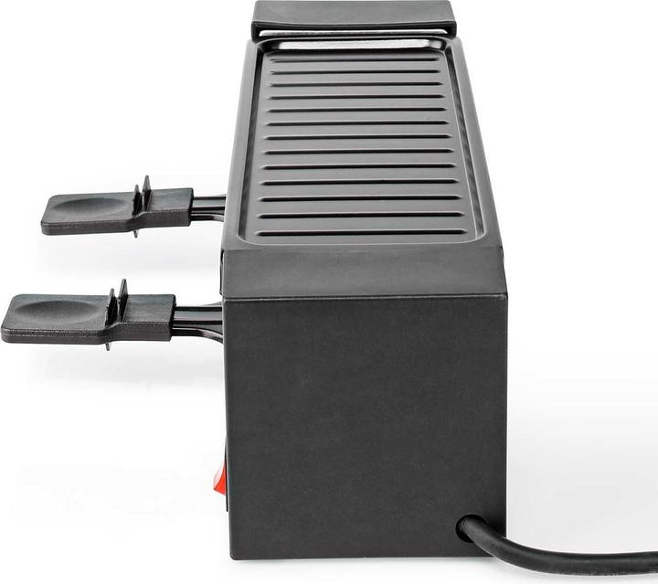 Actual product image Nedis Gourmet/Raclette Grill 2 Persons Spatula Non stick coating Rectangle