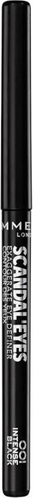 Actual product image Rimmel London Rimmel - Scandal'eyes Eye Define Eye Pencil 001 Intenseack 35g (001 Intense Black)