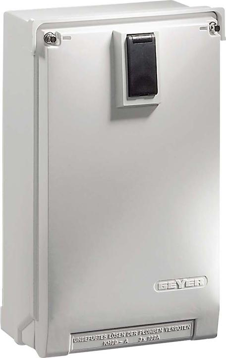 Actual product image ABN HK434CA House connection box 1x3NH00 K4 Rain cover