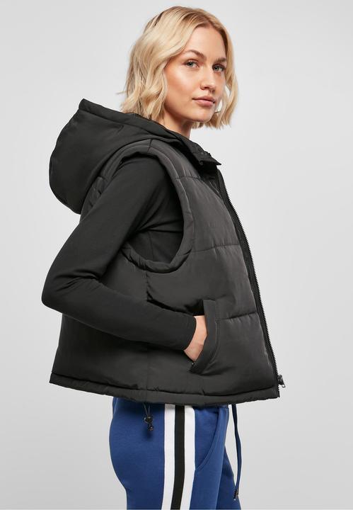 Actual product image Urban Classics Ladies Recycled Twill Puffer Vest (XS)