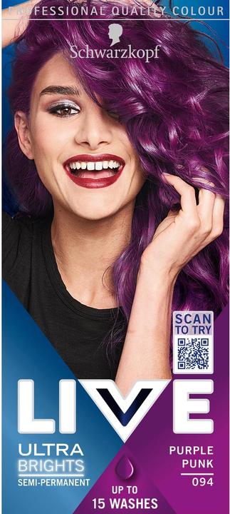 Immagine prodotto Schwarzkopf Live Ultra brillanti (94 Punk viola)