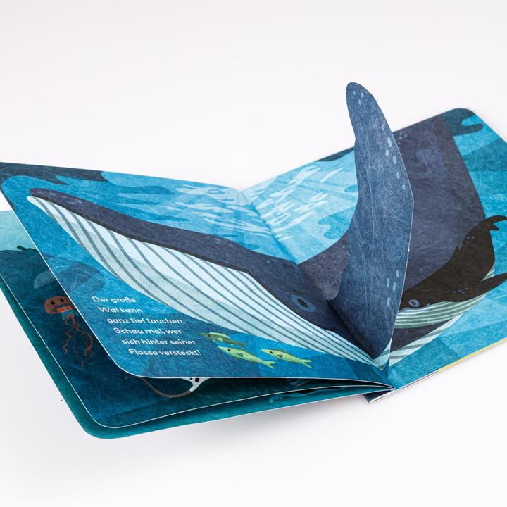 Actual product image Baby Pixi (unbreakable) 142: Flippediflapp: Animals in the sea (German)