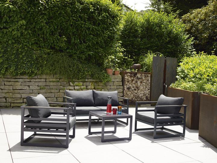 Produktbild Sieger Exclusiv Passion Gartenmöbelreihe Sydney Sydney Lounge-Gruppe 2-Sitzer/Sofa