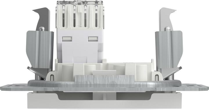 Produktbild Schneider Electric RJ45-Datendose Asfora Weiss (RAL 9003) EPH4770121D