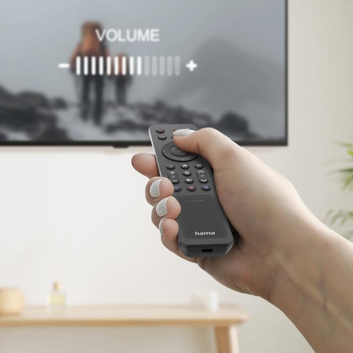 Actual product image Hama Bluetooth®-Fernbedienung für Samsung Smart-TVs, Solar, Multi-View, Apps (Universal remote control, Bluetooth, Infrared)