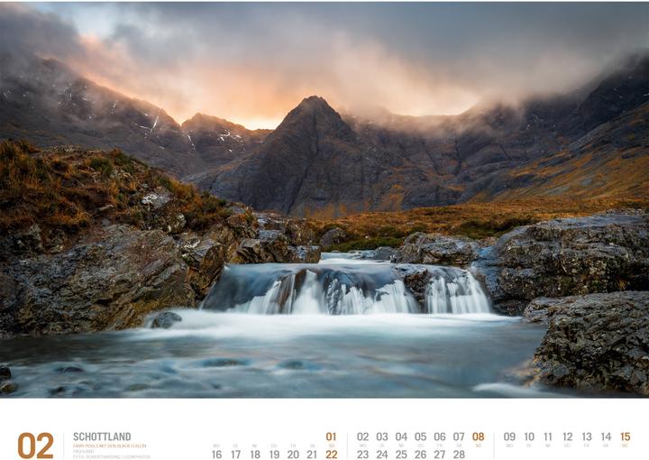 Produktbild Schottland - Unterwegs zwischen Highlands und Hebriden Kalender 2026 (54 x 42 cm, Deutsch)