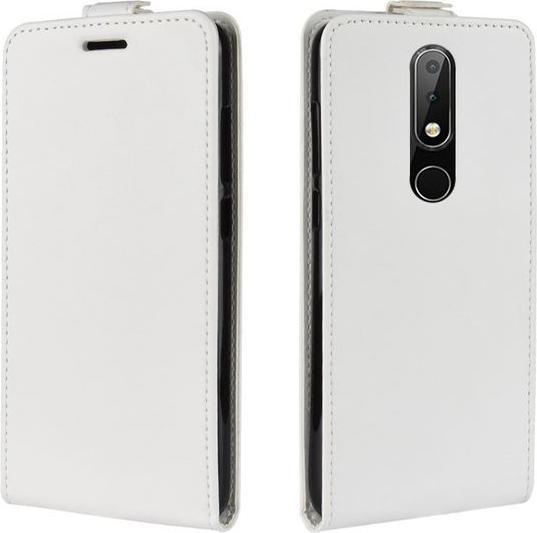 Actual product image MU Classic Crazy Horse Leather Flipcase Series (Nokia 5.1 Plus)