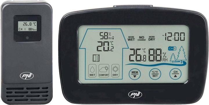 Produktbild PNI Wetterstation MS500 mit drahtlosem externen Sensor