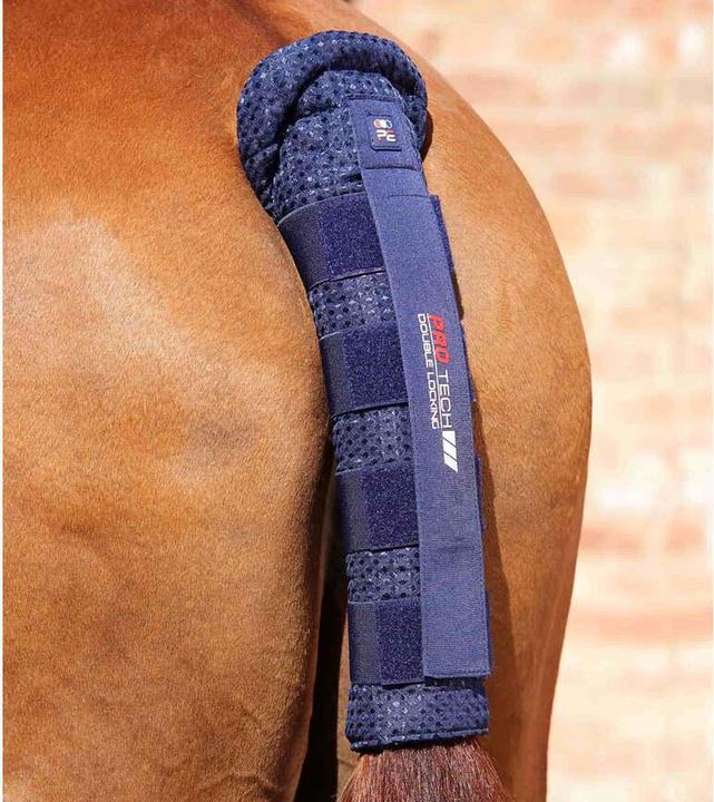 Actual product image Premier Equine QuiltedTail Guard with double lock
