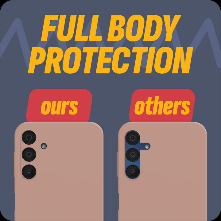 Actual product image Cazy Silicone Case Compatible with Samsung Galaxy A15 / A15 5G - Soft TPU Protection - (Samsung Galaxy A15 5G, Samsung Galaxy A15)