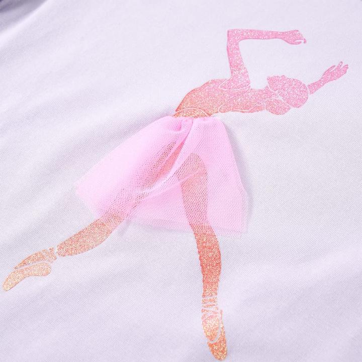 Immagine prodotto VidaXL Camicia da bambino a maniche lunghe lilla chiaro 140,Materiale: 95 % cotone. 5 (140)
